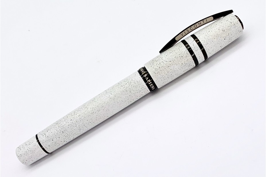 Visconti Homo Sapiens Lava Colors Ash White Fountain Pen