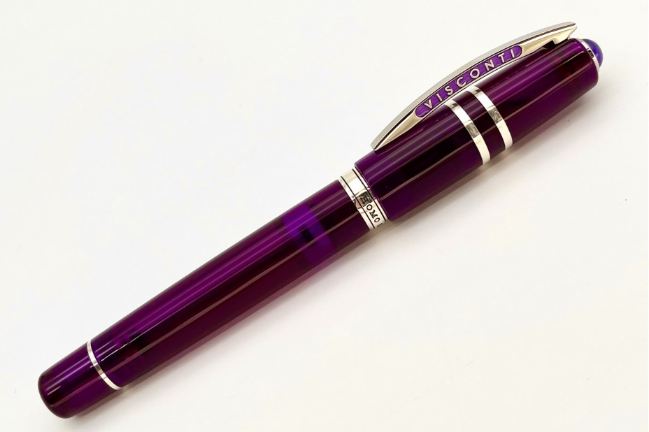 Visconti Homo Sapiens Demo Stone Amethyst Fountain Pen