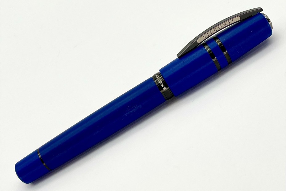 Visconti Homo Sapiens Lava Color Cobalt Blue Fountain Pen