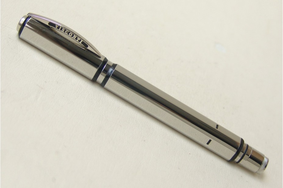 Visconti Metropolis Silver Roller Ball Pen