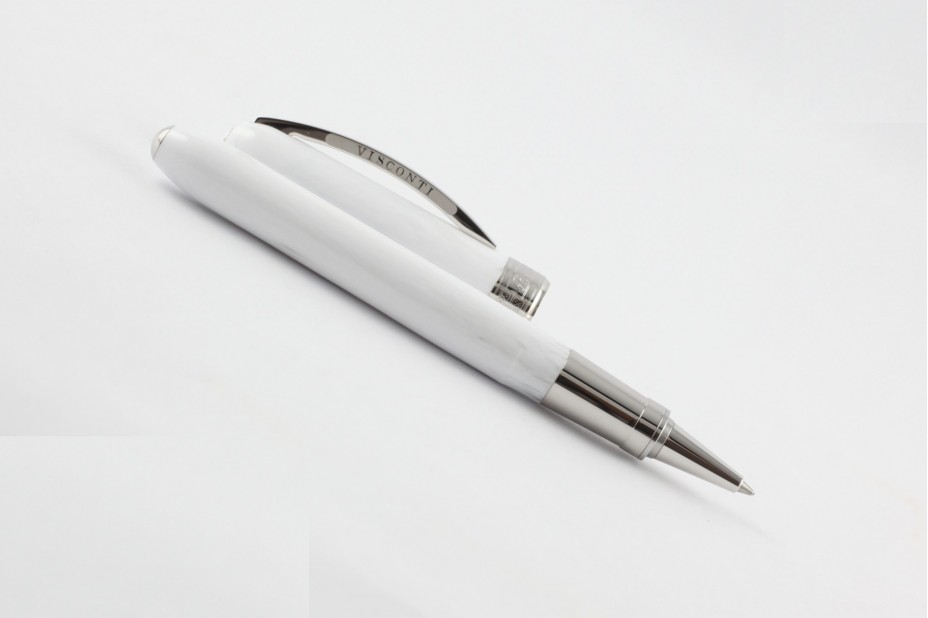 Visconti Rembrandt White Roller Ball Pen