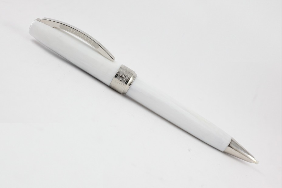 Visconti Venus Marble White Ball Pen