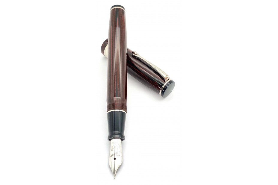 Wahl Eversharp Signature Classic Collection Rosewood Fountain Pen with Rhodium Trim