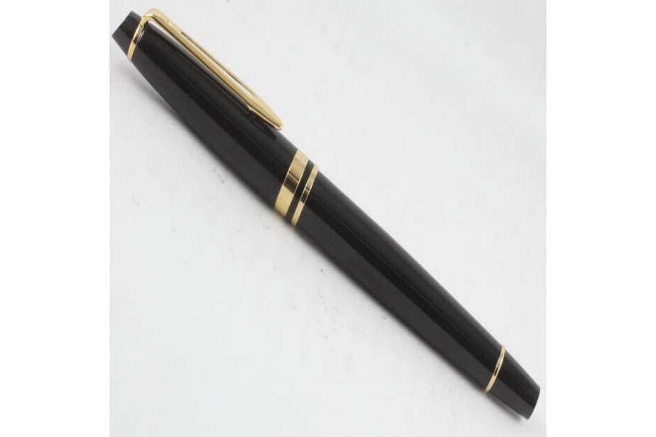 Waterman Expert III Black Gold Trim Fountain Pen