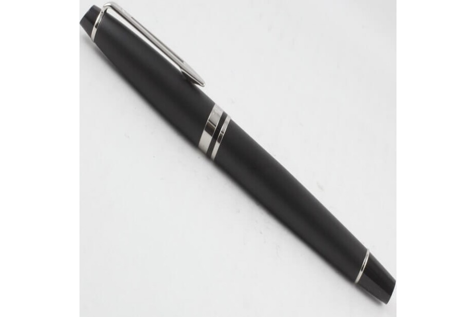 Waterman Expert III Matt Black Chrome Trim Fountain Pen